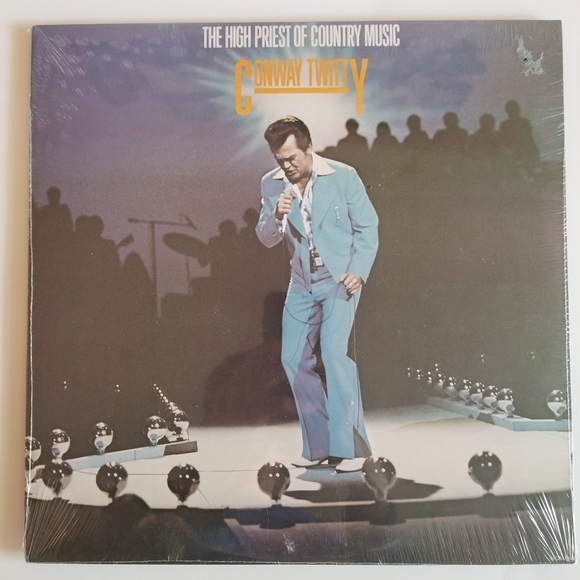 Conway Twitty High Priest Of Country Music New Vinyl Record ⏺3/$40+Free Shipping - Picture 1 of 3